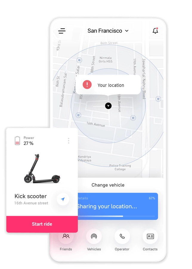 Electric Scooter App