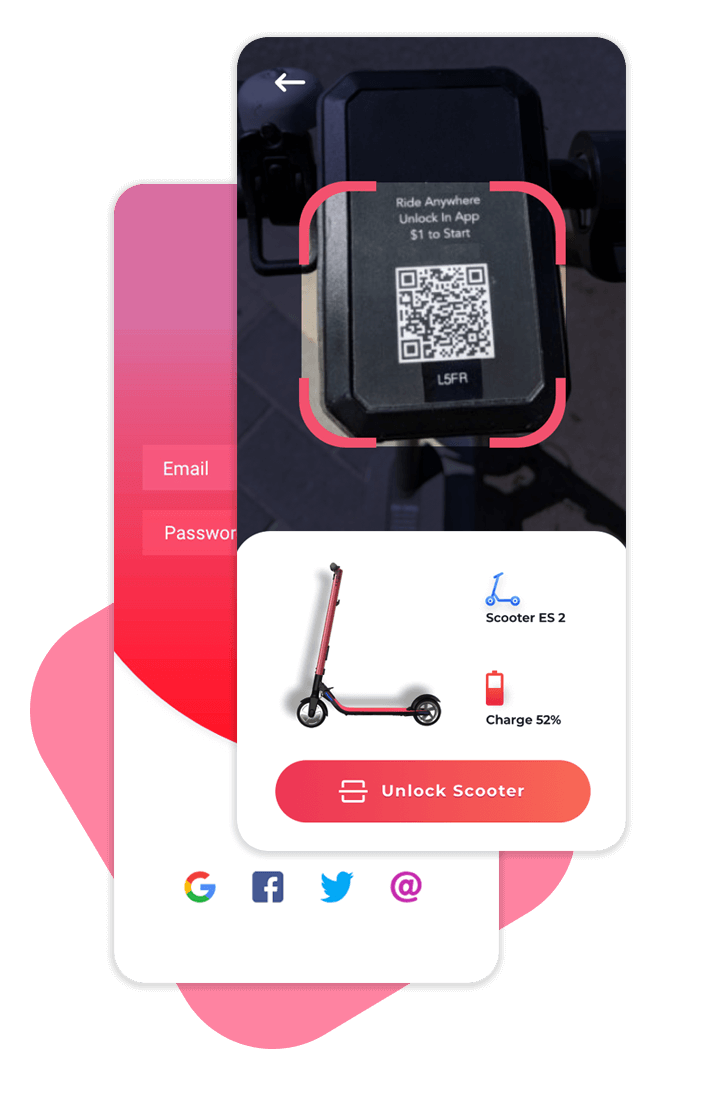 EScooter App Development Electric Scooter App Developer INORU